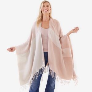 Soia & Kyo Woven Scarfigan/Cape
